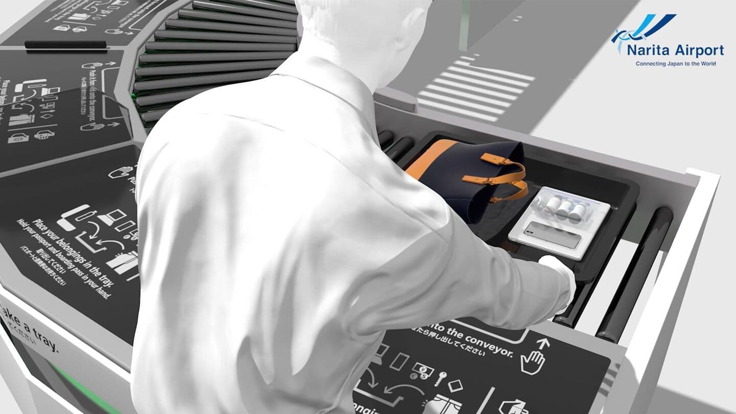 手荷物検査場ガイド